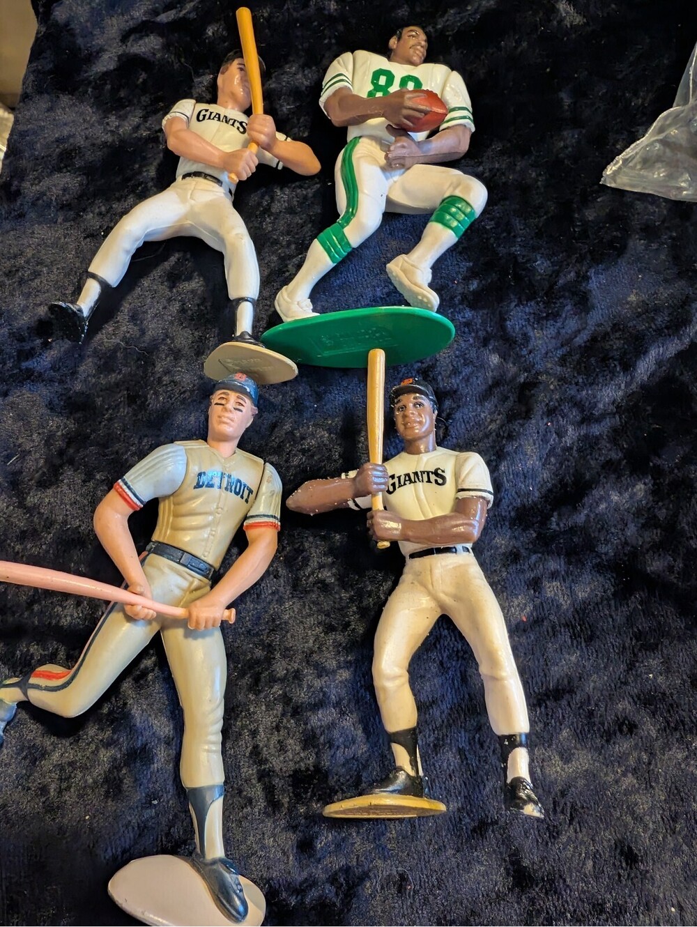 Vintage Kenner MLB Baseball and Football Collectible Figures 1988-1989